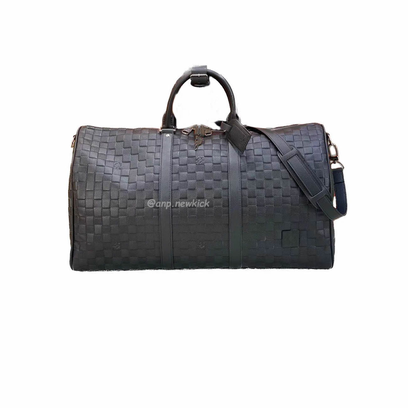 Louis Vuitton Keepall Bandouliere Monogram 50 Navy Duffel Bag (70) - newkick.app